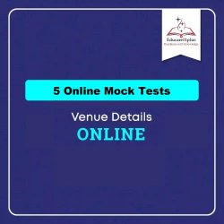 5 ONLINE MOCK TESTS FOR ONLY £45