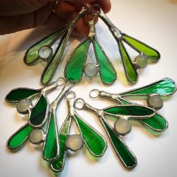 Copper Foil Workhop - Mistletoe