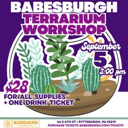 may 2 terrarium class flyer