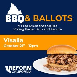 Barbeque, Beer, & Ballots - Delano