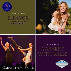 HFF2026 - Sun evening double bill - Eleanor Grant and Cabaret with Balls