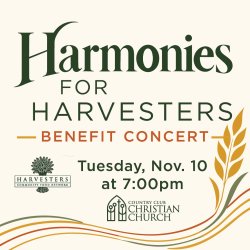 Harmonies for Harvesters - Benefit Concert