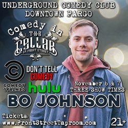 Comedy in the Cellar - Bo Johnson