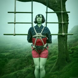 SHIBARI ELEMENTS 8 /// ROPE & BAMBOO SCULPTING