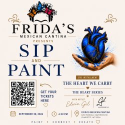Sip & Paint – The Heart Series Chapter 3RD: The Hearts We Carry