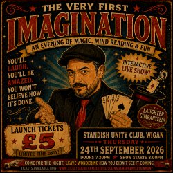 IMAGINATION — Magic, Mind Reading & Psychology Night at Standish Unity Club