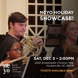 2026 Holiday Showcase - All Orchestras, Ensembles, & Youth Choir!