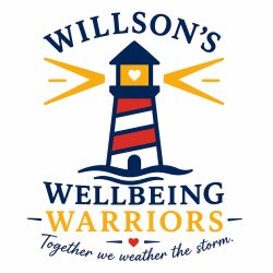 Wellbeing Warriors with lights