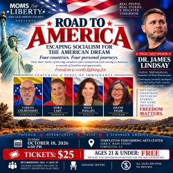 Road to America: Escaping Socialism for the American Dream by Moms for Liberty – San Luis Obispo County, CA
