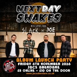 Next Day Shakes hometown album launch