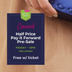 Pay It Forward Half Price Pre-Sale Fall 2026