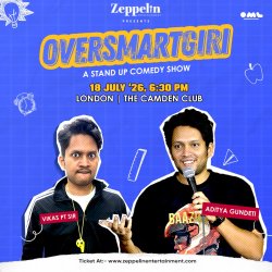 OVERSMARTGIRI by Aditya Gundeti - Live in London