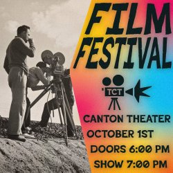 Cover art for film festival