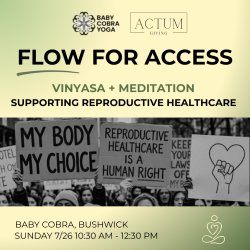 Flow For Access: A Morning Flow for Reproductive Rights