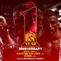 House Boy 1 Year Anniversary with Karsten Sollors (CHI) and D'Jimi