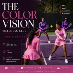 Color Vision Tennis Event