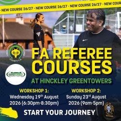LRCFA Start Your Referee Journey Banner