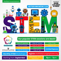 NextGen Innovators Club – Monthly STEM Workshops