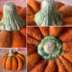 Needle Felted Pumpkin Making Workshop