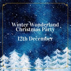 Winter Wonderland Christmas Party Night