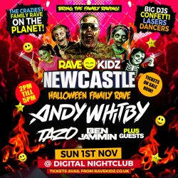 RAVE KIDZ HALLOWEEN - NEWCASTLE