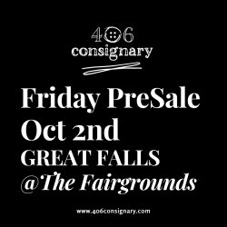 406 Consignary Great Falls - Fall Kid's PopUp Consignment Boutique