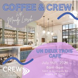 Coffee & CREW with Mandy Leesch | Un Deux Trois Cafe