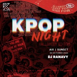 OfficialKEvents | AIX EN PROVENCE: KPOP & KHIPHOP Night in October — 🎃 HALLOWEEN EDITION 🎃
