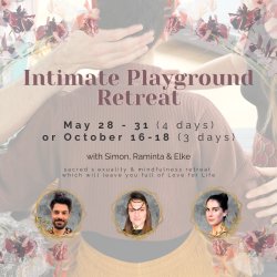 Intimate Playground Temple Retreat (ticket purchase details after you apply)
