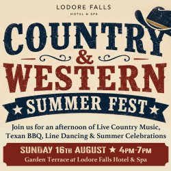Country & Western Summer Fest at Lodore Falls Hotel & Spa