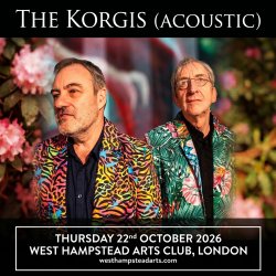 THE KORGIS (ACOUSTIC, ALL SEATED SHOW)