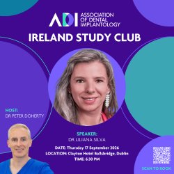 ADI Republic of Ireland Study Club – An Evening of Implant Dentistry