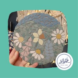 Introduction to Mosaics - make a pair of coasters, a classic circle design, wreath or mirror!