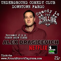 Comedy in the Cellar - Alex Dragicevich