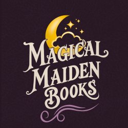 MAGICAL MAIDEN BOOKS LOGO INCLUDING THE TEXT 'ESCAPING REALITY ONE LOVE STORY AT A TIME'