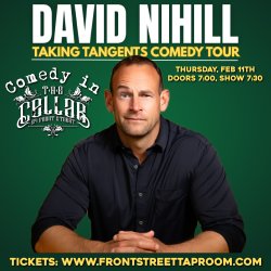 Comedy in the Cellar - David Nihill / Taking Tangents Tour