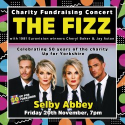 Up for Yorkshire Charity Fundraising Concert with The Fizz