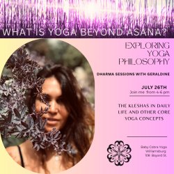 Dharma Sessions with Geraldine Garcia Esquivel