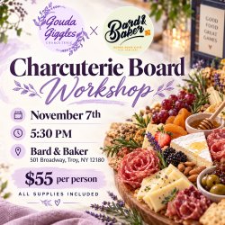 Charcuterie Board Workshop at Bard & Baker | November 7