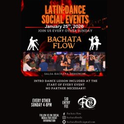 Latin Dance Social with Bachata Flow at The Foundry!