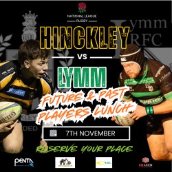 HRFC FUTURE PLAYER & PAST PLAYER PREMATCH LUNCH - Sat  7th NOV vs LYMM