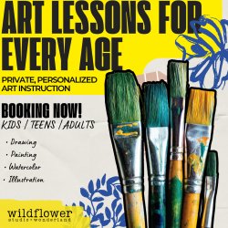 Creative Foundations: Kids 4-Week Private Art Course | Ages 7–11