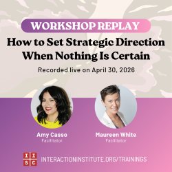 RECORDING: How to Set Strategic Direction When Nothing Is Certain