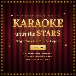 Karaoke with the Stars at the Great Star Theater