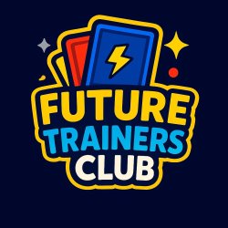 Future Trainers Club logo featuring colourful trading cards with a lightning bolt above the words Future Trainers Club.