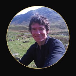 Rory Stewart Author  against Cumbria backdrop