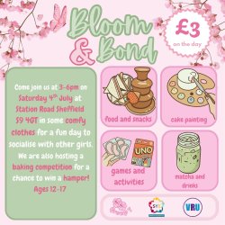 Youth-Led Event - Bloom & Bond: A Feel-Good Girls Social!