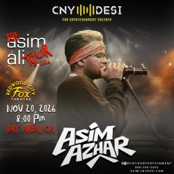 Asim Azhar Live in Bay Area