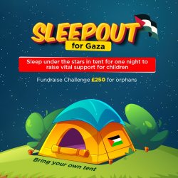 Sleepout for Gaza - Birmingham