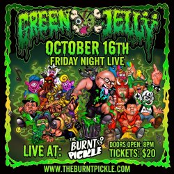 Green Jelly 45th Anniversary tour live at The Burnt Pickle in Kent Ohio